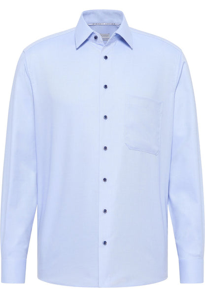ETERNA Dynamic Cotton Dobbydesign Langarm
