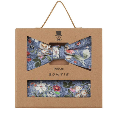 Set Fliege+Tuch flower