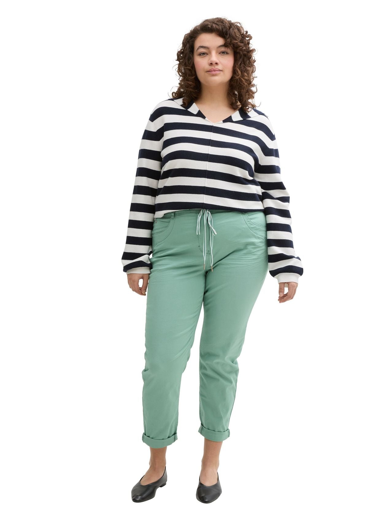TOM TAILOR Plus Size - Cropped Slim Hose