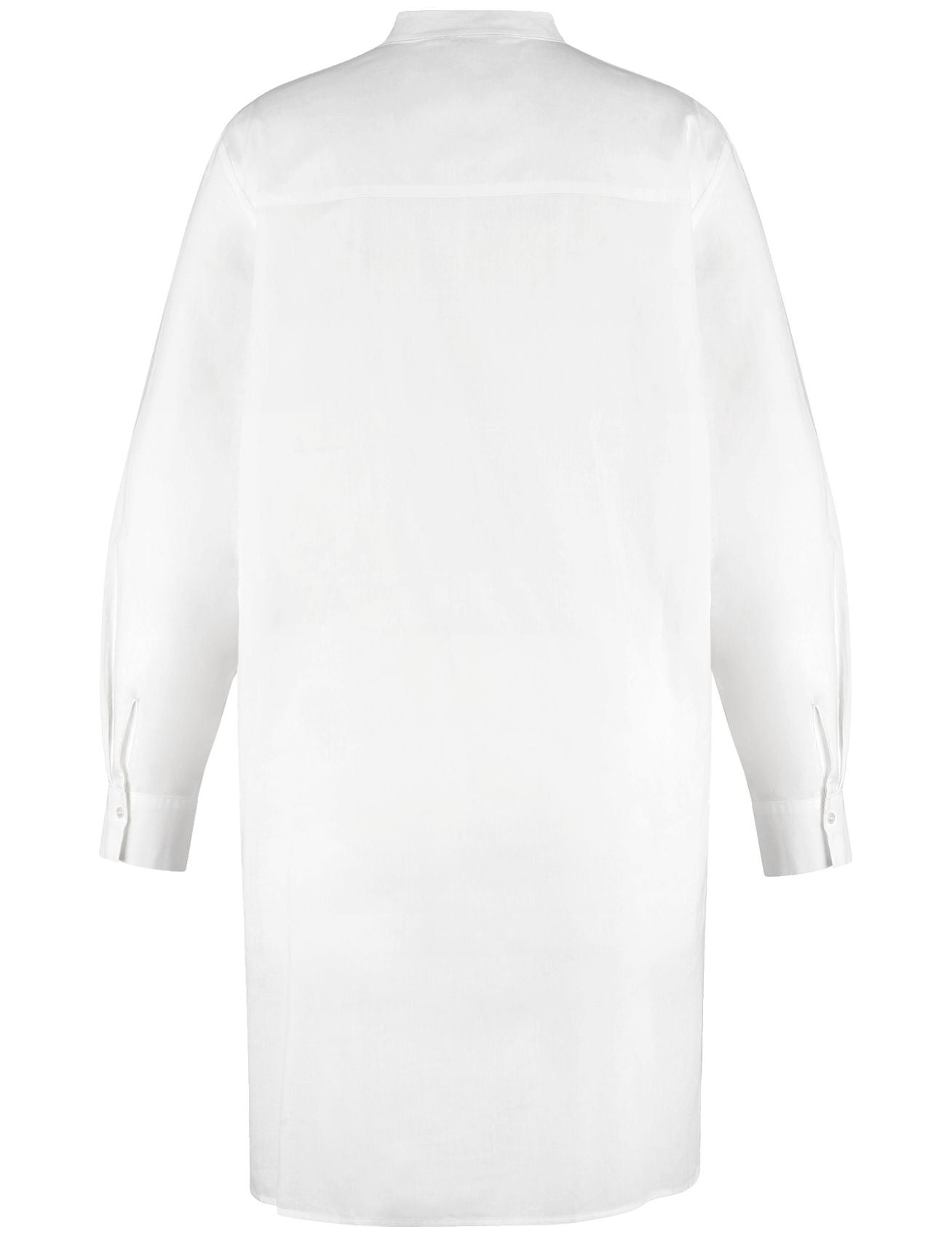 SAMOON Longbluse aus leichtem Baumwoll-Voile