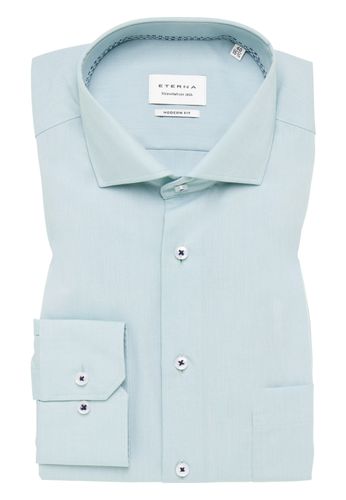 ETERNA Hemd Chambray Langarm 42 Langarm - 65cm