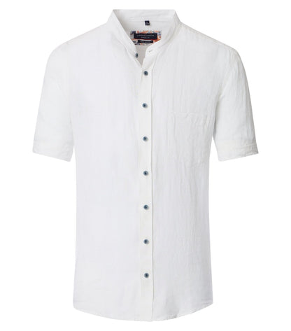 CASA MODA Leinenhemd Kurzarm 5XL