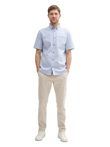 TOM TAILOR Regular Fit Kurzarmhemd aus Baumwolle