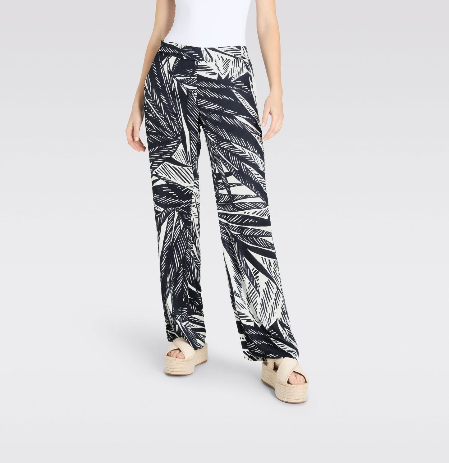 MAC MAC JEANS - CHIARA, Viscose summer print