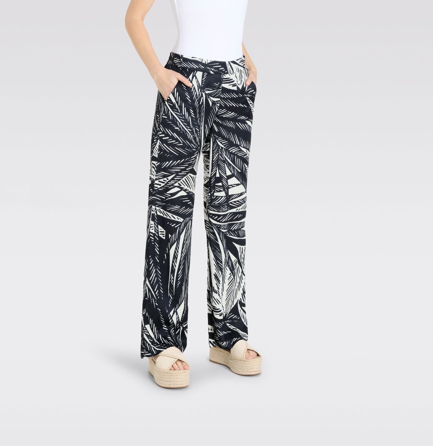 MAC MAC JEANS - CHIARA, Viscose summer print