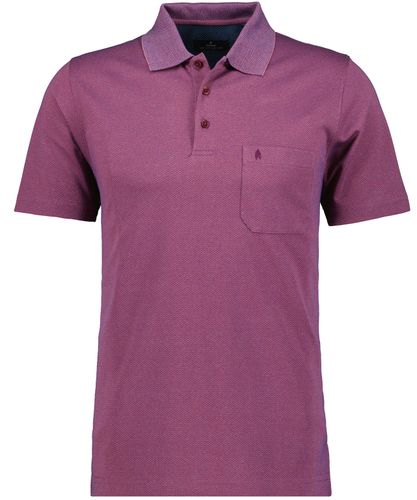 RAGMAN Softknit-Polo "Fischernetz"