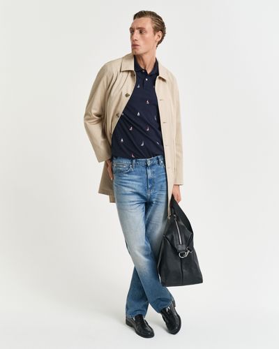 GANT Graphic Poloshirt Boots-Stickerei