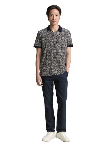 TOM TAILOR Jersey Poloshirt mit Print
