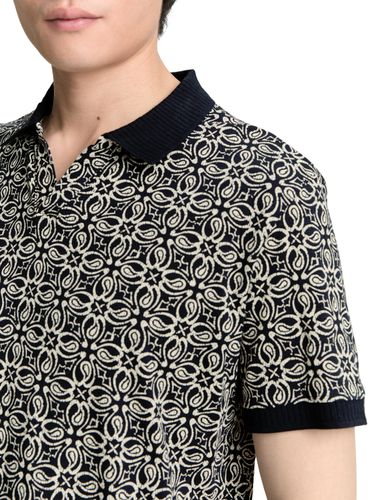 TOM TAILOR Jersey Poloshirt mit Print