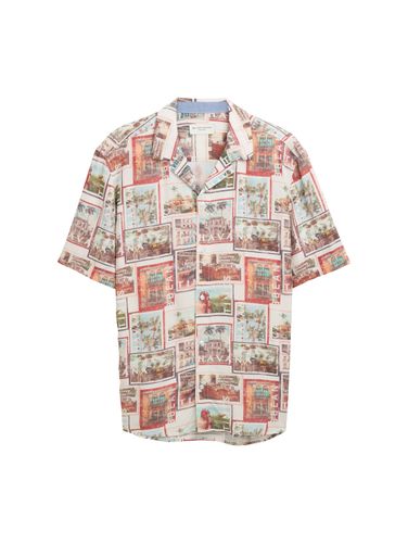 TOM TAILOR Regular Fit Kurzarmhemd im Hawaii-Look