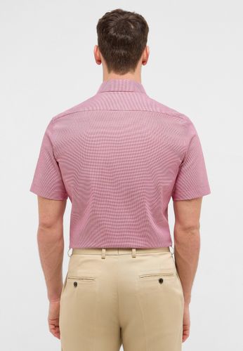 ETERNA Hemd Hahnentritt Kurzarm