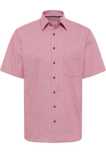 ETERNA Hemd Hahnentritt Kurzarm