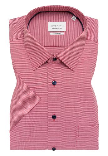 ETERNA Hemd Hahnentritt Kurzarm Kurzarm