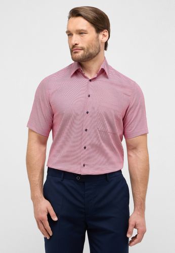 ETERNA Hemd Hahnentritt Kurzarm