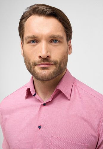 ETERNA Hemd Hahnentritt Kurzarm