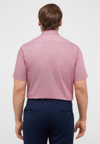 ETERNA Hemd Hahnentritt Kurzarm