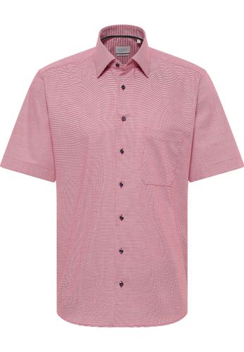 ETERNA Hemd Hahnentritt Kurzarm