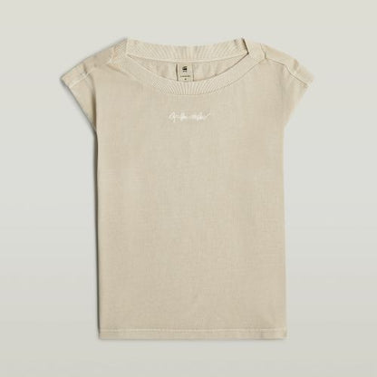 G-STAR Mini g-script logo overdyed s\l r t wmn