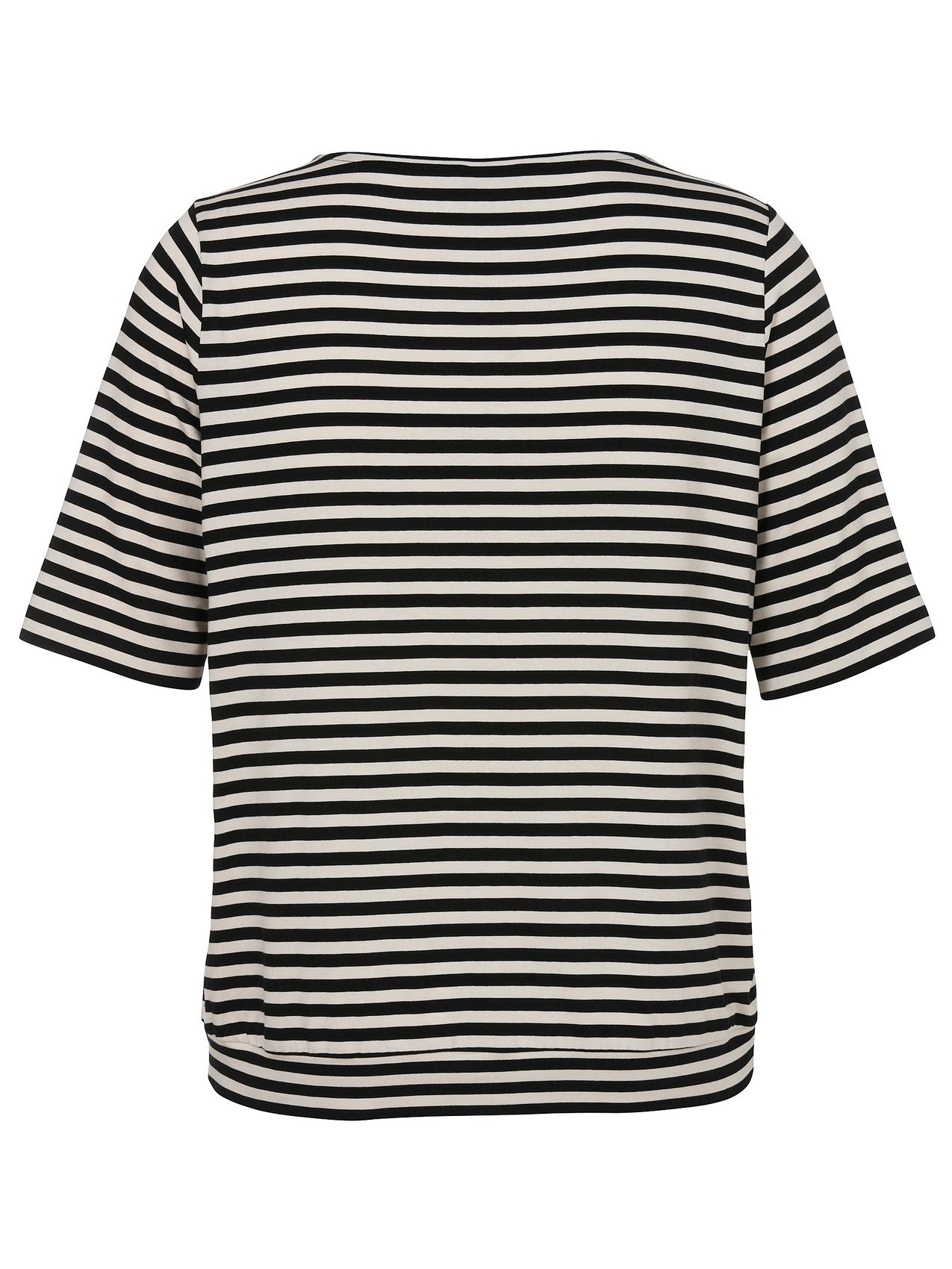 T-Shirt Rundhals 1/2 Arm Druck Motiv Ringel