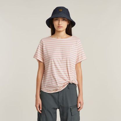 G-STAR Striped knot r t wmn