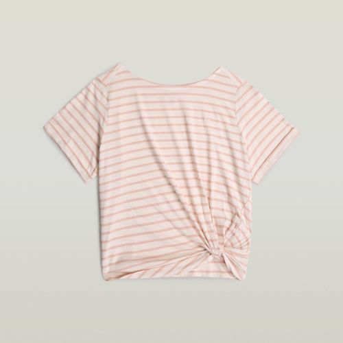G-STAR Striped knot r t wmn