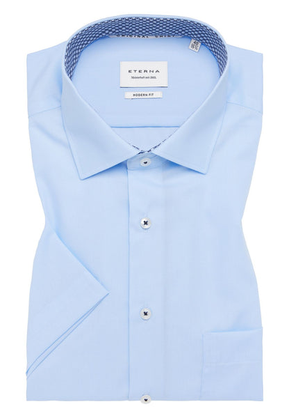 ETERNA Original Shirt Popeline Kurzarm Kurzarm