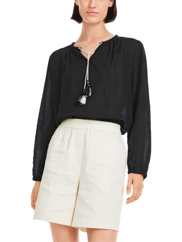 MARC CAIN Zarte Bluse mit Quasten