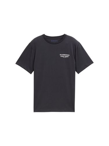 TOM TAILOR T-Shirt mit Print am Rücken