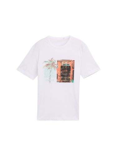 TOM TAILOR T-Shirt mit Foto-Print M