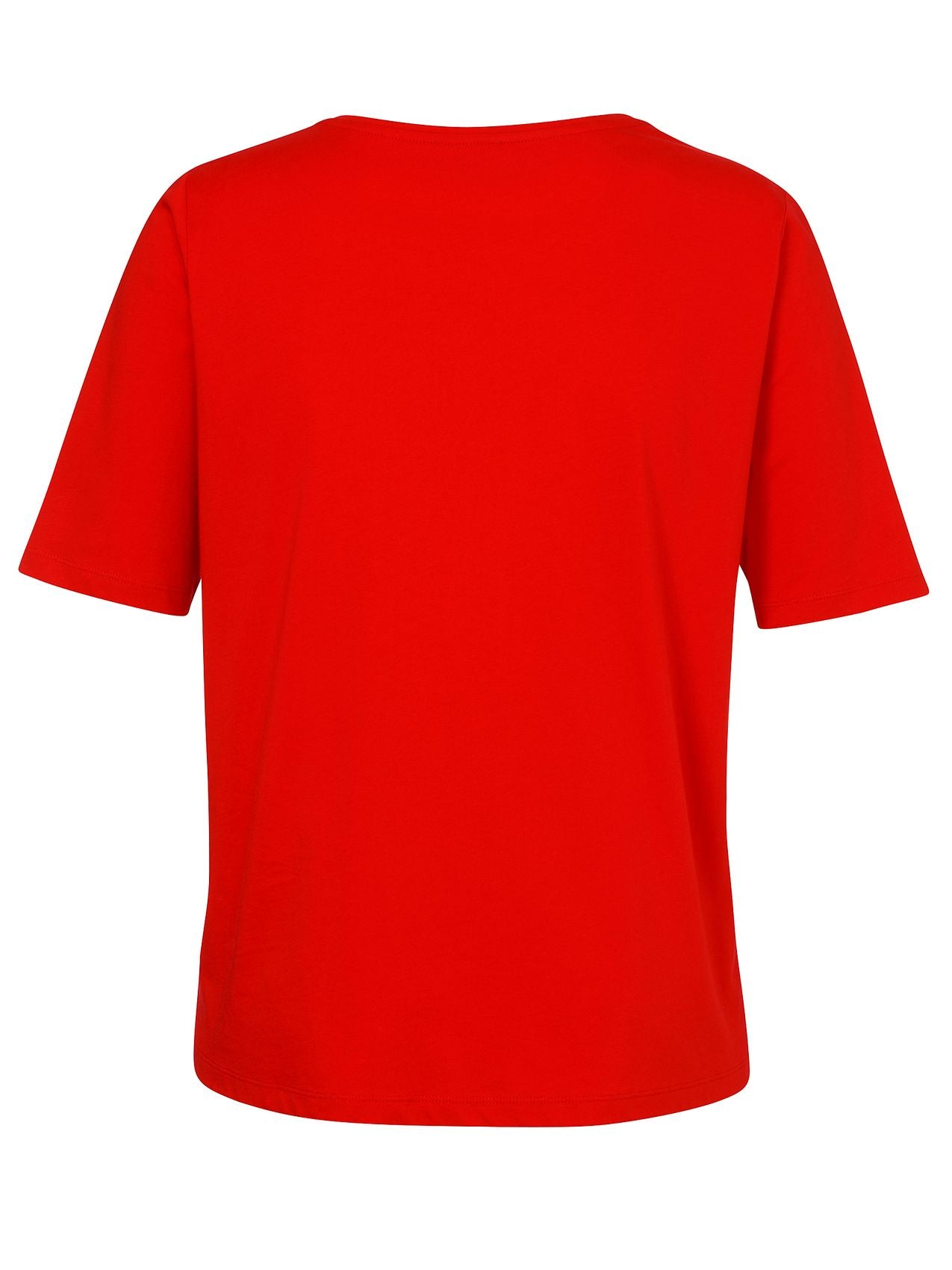 VIA APPIA T-Shirt Rundhals 1/2 Arm Motiv Strass