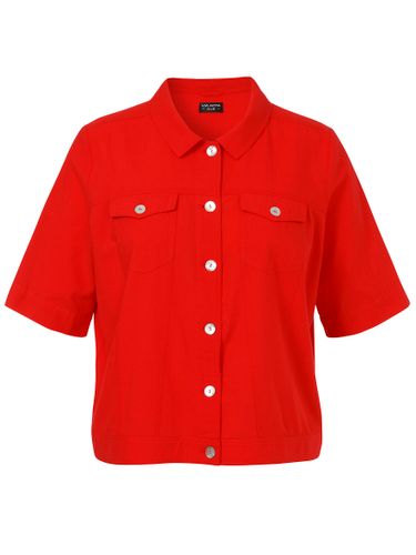 VIA APPIA Jacke Kragen 1/2 Arm Knöpfe 50