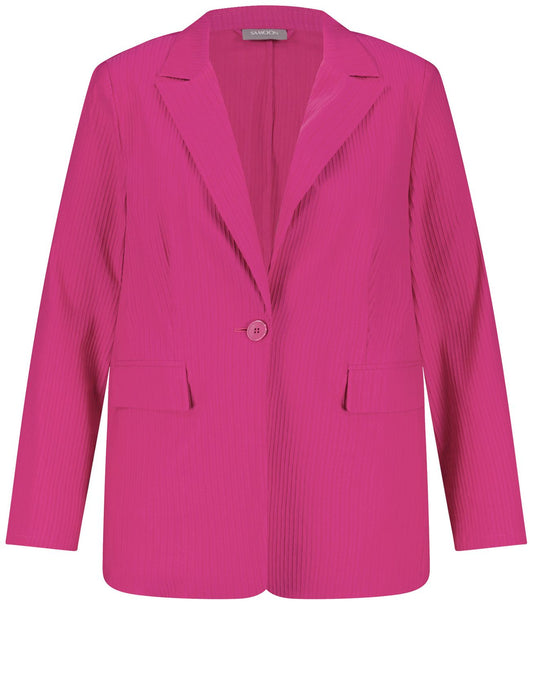 SAMOON Blazer Langarm 50