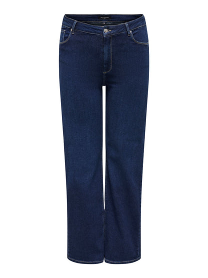 ONLY CARMAKOMA CARWILLY HW WIDE JEANS CRO NOOS 32