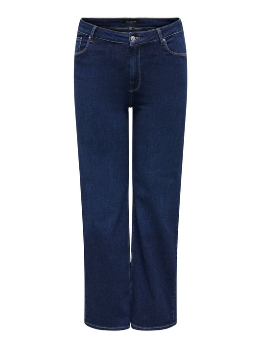 ONLY CARMAKOMA CARWILLY HW WIDE JEANS CRO NOOS 32