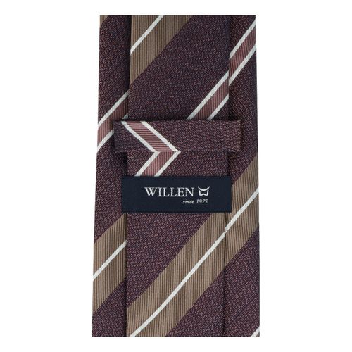WILLEN Willen Krawatte, dunkelhimbeere