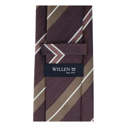 WILLEN Willen Krawatte, dunkelhimbeere