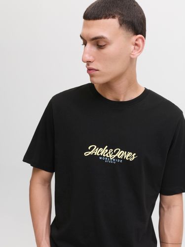 JACK & JONES JORTAVIRA TEE SS CREW NECK FST LN