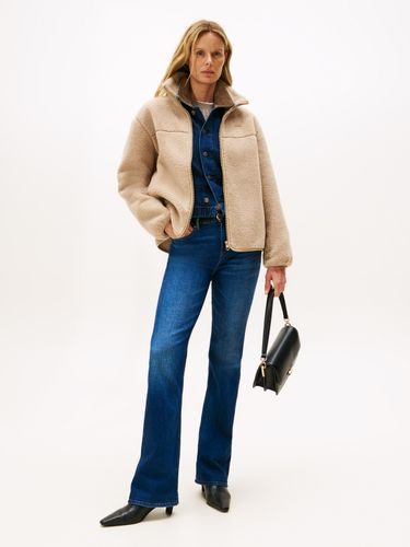 TOMMY HILFIGER TEDDY ZIP UP REG JACKET