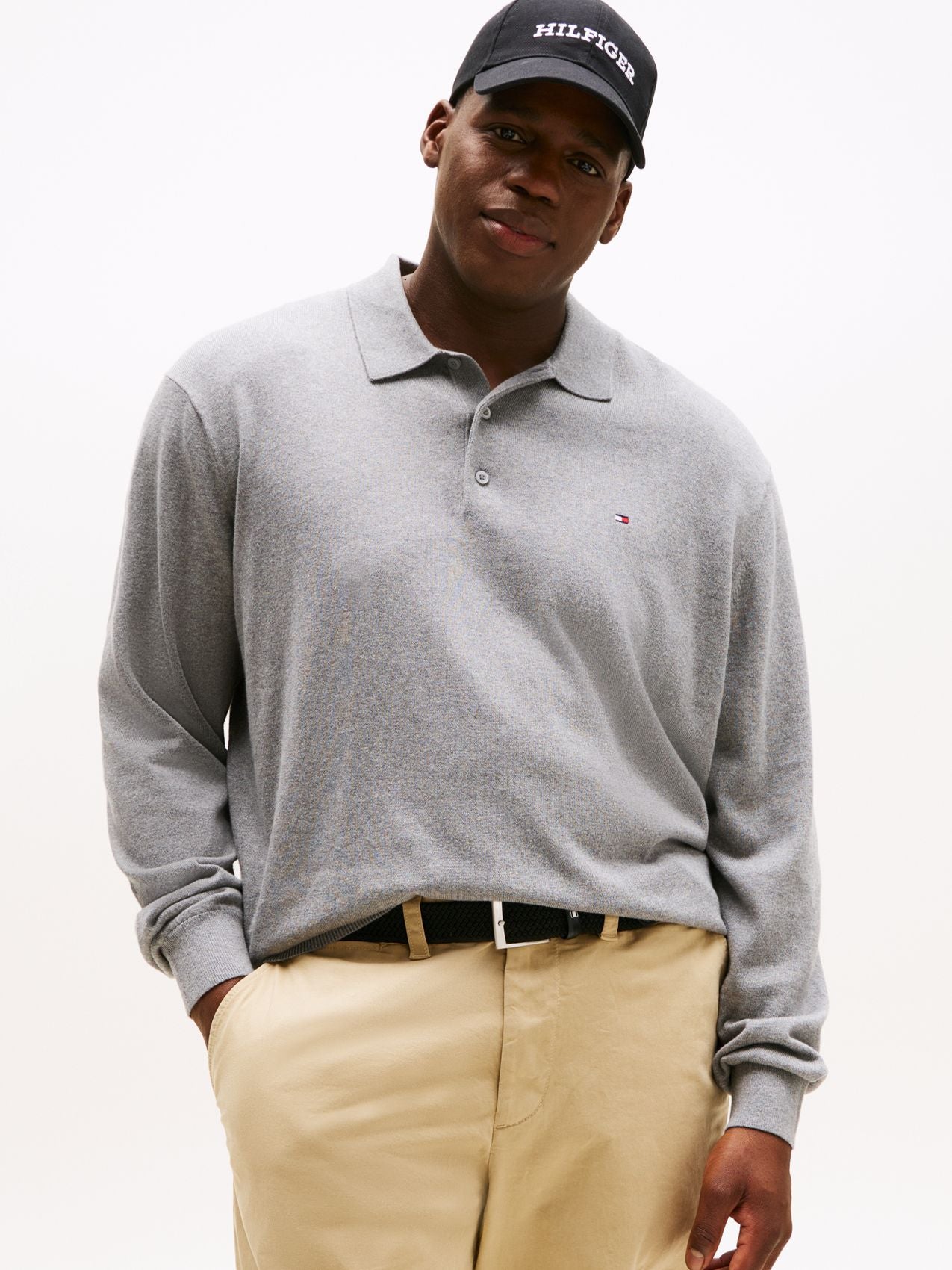 TOMMY HILFIGER BT-PIMA ORG CTN CASH LS POLO-B