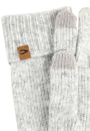 Strickhandschuhe aus weichem Materialmix