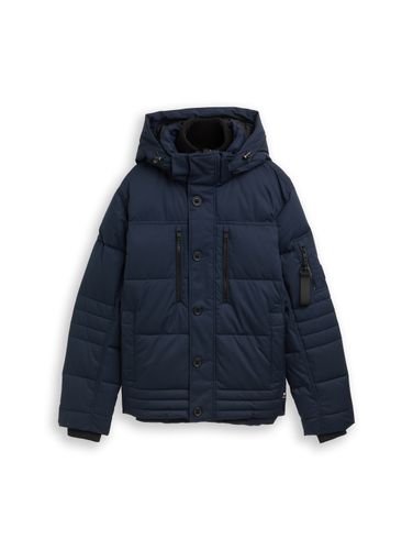 TOM TAILOR Puffer-Jacke mit abnehmbarer Kapuze