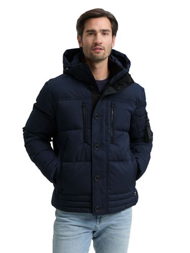 TOM TAILOR Puffer-Jacke mit abnehmbarer Kapuze
