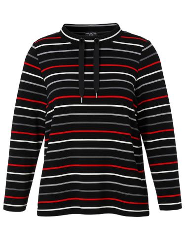 VIA APPIA Sweatshirt Kelchkragen 1/1 Arm Ringel 52