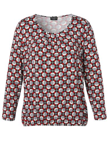 VIA APPIA T-Shirt Rundhals 1/1 Arm Druck 50