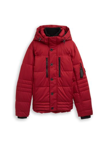 TOM TAILOR Puffer-Jacke mit abnehmbarer Kapuze