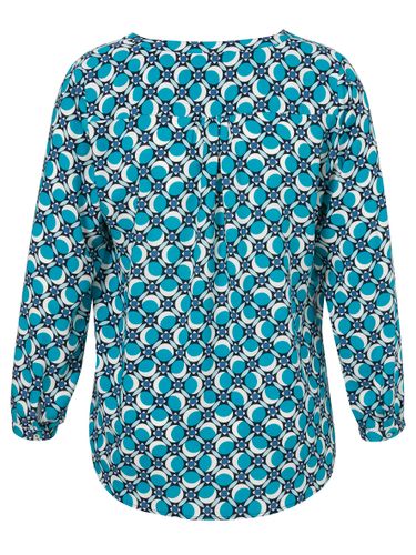 VIA APPIA Bluse V-Ausschnitt 1/1 Arm Druck