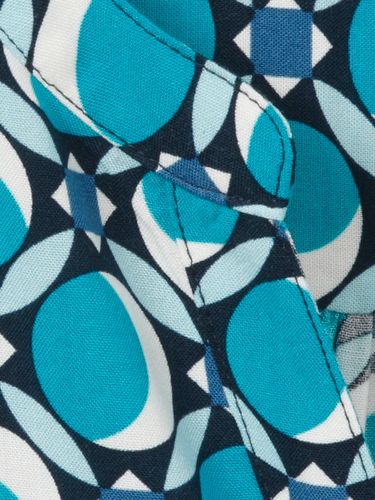 VIA APPIA Bluse V-Ausschnitt 1/1 Arm Druck