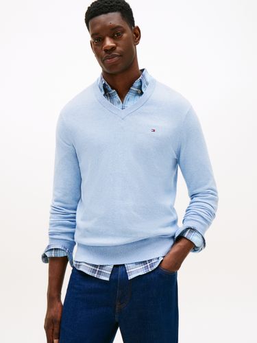 PIMA ORG CTN CASHMERE V NECK