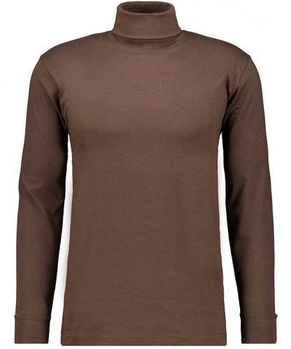 RAGMAN Basic Rollkragenshirt langarm