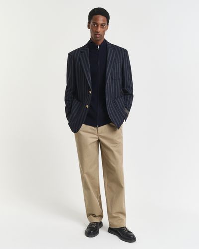 Struktur Strickjacke aus Baumwolle und Merinowolle